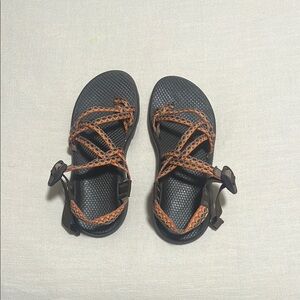 Women’s Black/ Brown and Orange Chaco Sandals